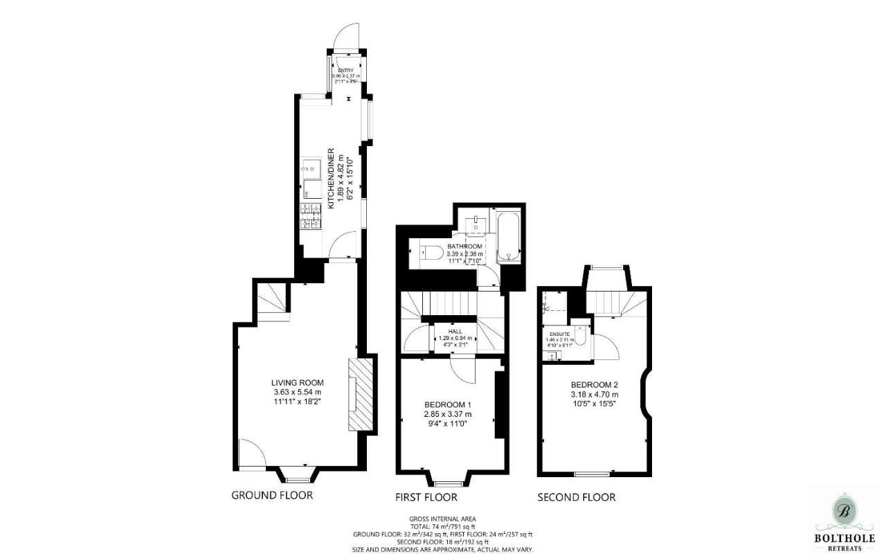 New Church Cottage 泰特伯里 外观 照片
